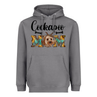 Storm Western Cockapoo Mom Heavyweight Hoodie - RanaPortraitStore