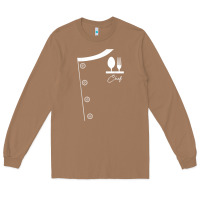 Toasted Coconut chef uniform jacket cooking Long Sleeve Tee - linhVisuals
