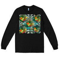 Black summer fruits Long Sleeve Tee - CowhideDigitalArt