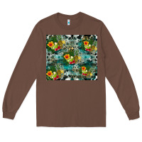 Chestnut summer fruits Long Sleeve Tee - CowhideDigitalArt