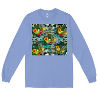 Colony Blue summer fruits Long Sleeve Tee - CowhideDigitalArt