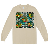 Mushroom summer fruits Long Sleeve Tee - CowhideDigitalArt