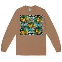 Toasted Coconut summer fruits Long Sleeve Tee - CowhideDigitalArt