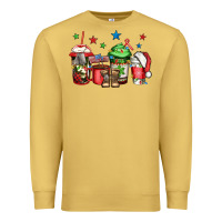Antique Gold army Christmas coffee Premium Sweatshirt - Jasminsmagicworld