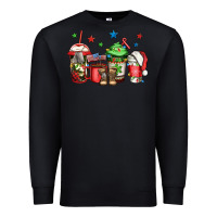 Black army Christmas coffee Premium Sweatshirt - Jasminsmagicworld