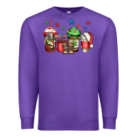 Purple army Christmas coffee Premium Sweatshirt - Jasminsmagicworld