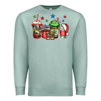 Seafoam army Christmas coffee Premium Sweatshirt - Jasminsmagicworld