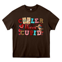 Chocolate Brown cooler than cupid Heavy Core Tee - OliviaCreatesArt