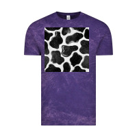 Cloud Purple cow seamless pattern Vintage Tee - BundleAndBundleShop