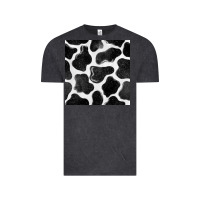 Vintage Black cow seamless pattern Vintage Tee - BundleAndBundleShop