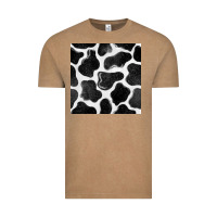 Vintage Coffee cow seamless pattern Vintage Tee - BundleAndBundleShop