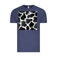 Vintage Denim cow seamless pattern Vintage Tee - BundleAndBundleShop