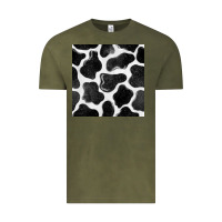 Vintage Olive cow seamless pattern Vintage Tee - BundleAndBundleShop