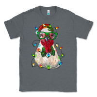 Charcoal Heather christmas rooster Classic Tee - RanaPortraitStore