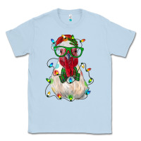 Dusty Blue christmas rooster Classic Tee - RanaPortraitStore