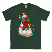 Sports Green christmas rooster Classic Tee - RanaPortraitStore