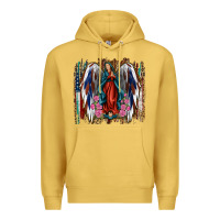 Antique Gold lady of guadalupe th of july Premium Hoodie - Jasminsmagicworld