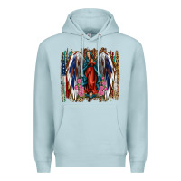 Blue Mist lady of guadalupe th of july Premium Hoodie - Jasminsmagicworld