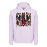 Lilac lady of guadalupe th of july Premium Hoodie - Jasminsmagicworld