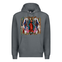 Rock lady of guadalupe th of july Premium Hoodie - Jasminsmagicworld