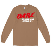 Toasted Coconut d.a.r.e Long Sleeve Tee - linhVisuals