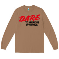 Toasted Coconut d.a.r.e Long Sleeve Tee - linhVisuals
