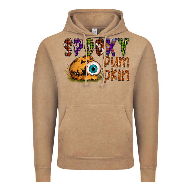 Spooky Pumpkin Vintage Hoodie by SublimationCraftShop | Teevron