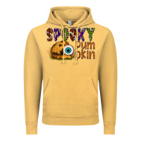 Vintage Mustard spooky pumpkin Vintage Hoodie - SublimationCraftShop