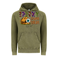 Vintage Olive spooky pumpkin Vintage Hoodie - SublimationCraftShop