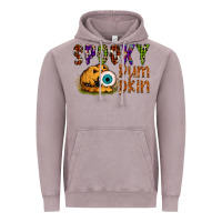 Vintage Zinc spooky pumpkin Vintage Hoodie - SublimationCraftShop