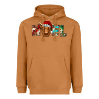 Meerkat noel long haired shaggy cow Heavyweight Hoodie - Jasminsmagicworld