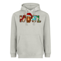 Moon Dust noel long haired shaggy cow Heavyweight Hoodie - Jasminsmagicworld