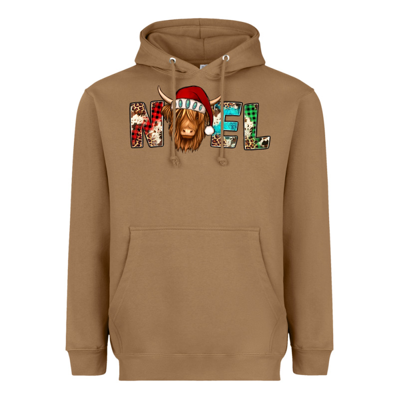 Noel Long Haired Shaggy Cow Heavyweight Hoodie by Jasminsmagicworld | Teevron