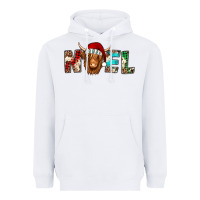 White noel long haired shaggy cow Heavyweight Hoodie - Jasminsmagicworld