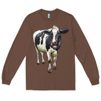 Chestnut Holstein Bull Long Sleeve Tee - LillyAllenDesigns