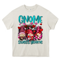 Cream gnome sweet gnomes olivia Heavy Core Tee - OliviaCreatesArt