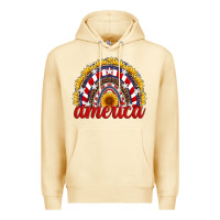 Pina Colada america sunflower rainbow Premium Hoodie - Artiststas