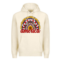 Tofu america sunflower rainbow Premium Hoodie - Artiststas