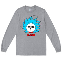 Heather Grey thing 1 Long Sleeve Tee - linhVisuals