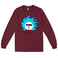 Burgundy thing 1 Long Sleeve Tee - linhVisuals