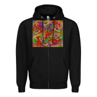 Black mardi gras crawfish king cake Zipper Hoodie - RanaPortraitStore