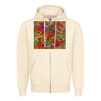 Sandshell mardi gras crawfish king cake Zipper Hoodie - RanaPortraitStore