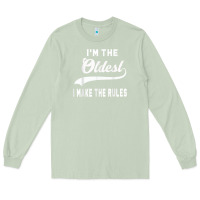 Matcha im the oldest i make the rules siblings family Long Sleeve Tee - linhVisuals