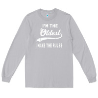 Moon Dust im the oldest i make the rules siblings family Long Sleeve Tee - linhVisuals