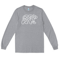 Heather Grey poconos pennsylvania pocono pa bear travel animal Long Sleeve Tee - linhVisuals