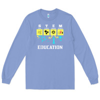 Colony Blue stem education science tech engineering maths Long Sleeve Tee - linhVisuals