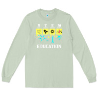 Matcha stem education science tech engineering maths Long Sleeve Tee - linhVisuals