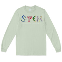 Matcha stem science Long Sleeve Tee - linhVisuals