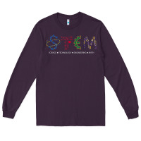 Plum stem science Long Sleeve Tee - linhVisuals