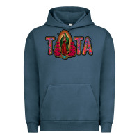 Pigment Midnight Navy tata lady of guadalupe Urban Hoodie - Jasminsmagicworld